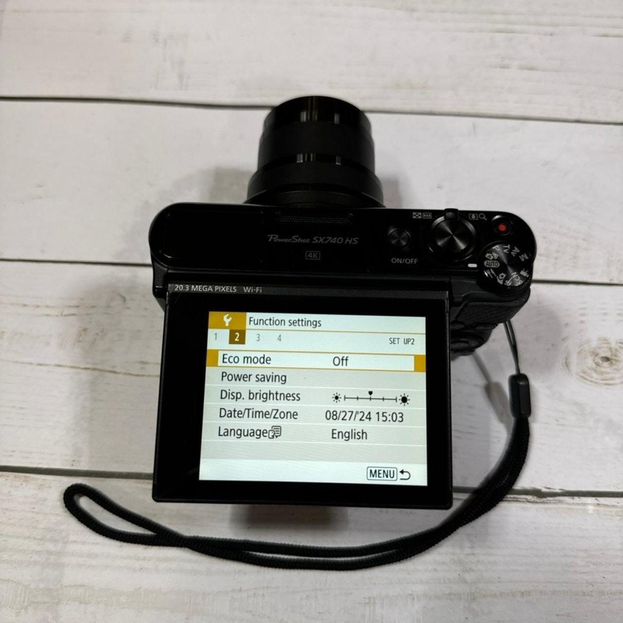 Camera Can PowerShot SX740 HS Black Cameras-and-accessories