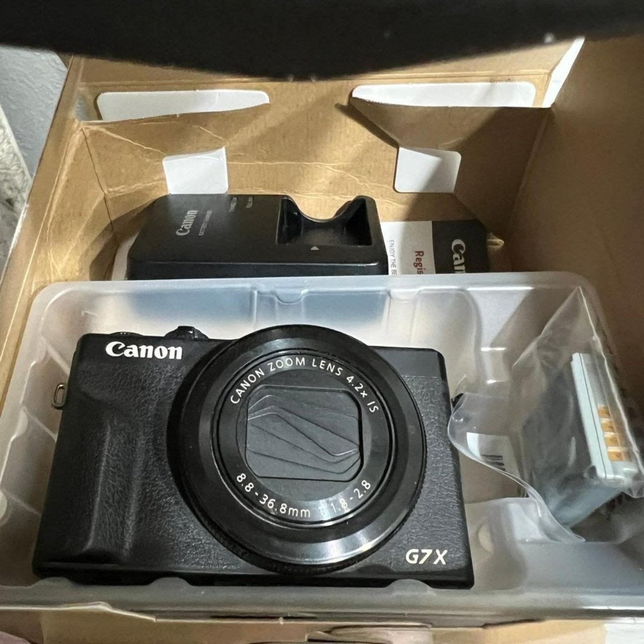 Camera Can G7X Mark III Black Cameras-and-accessories