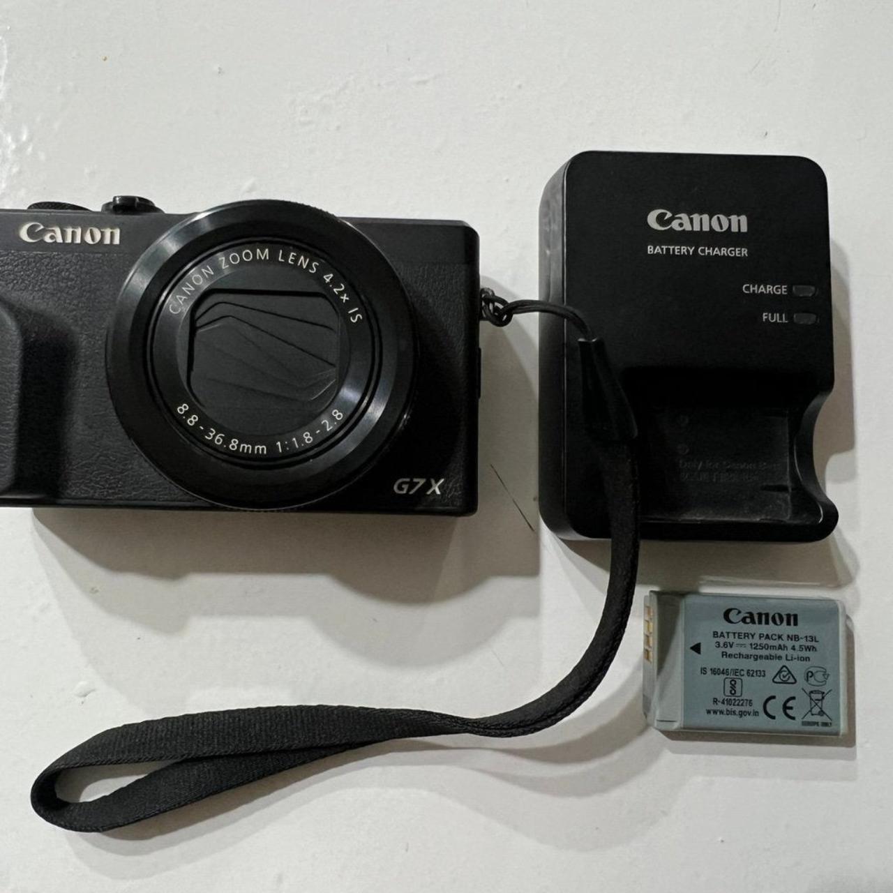 Camera Can G7X Mark III Black Cameras-and-accessories