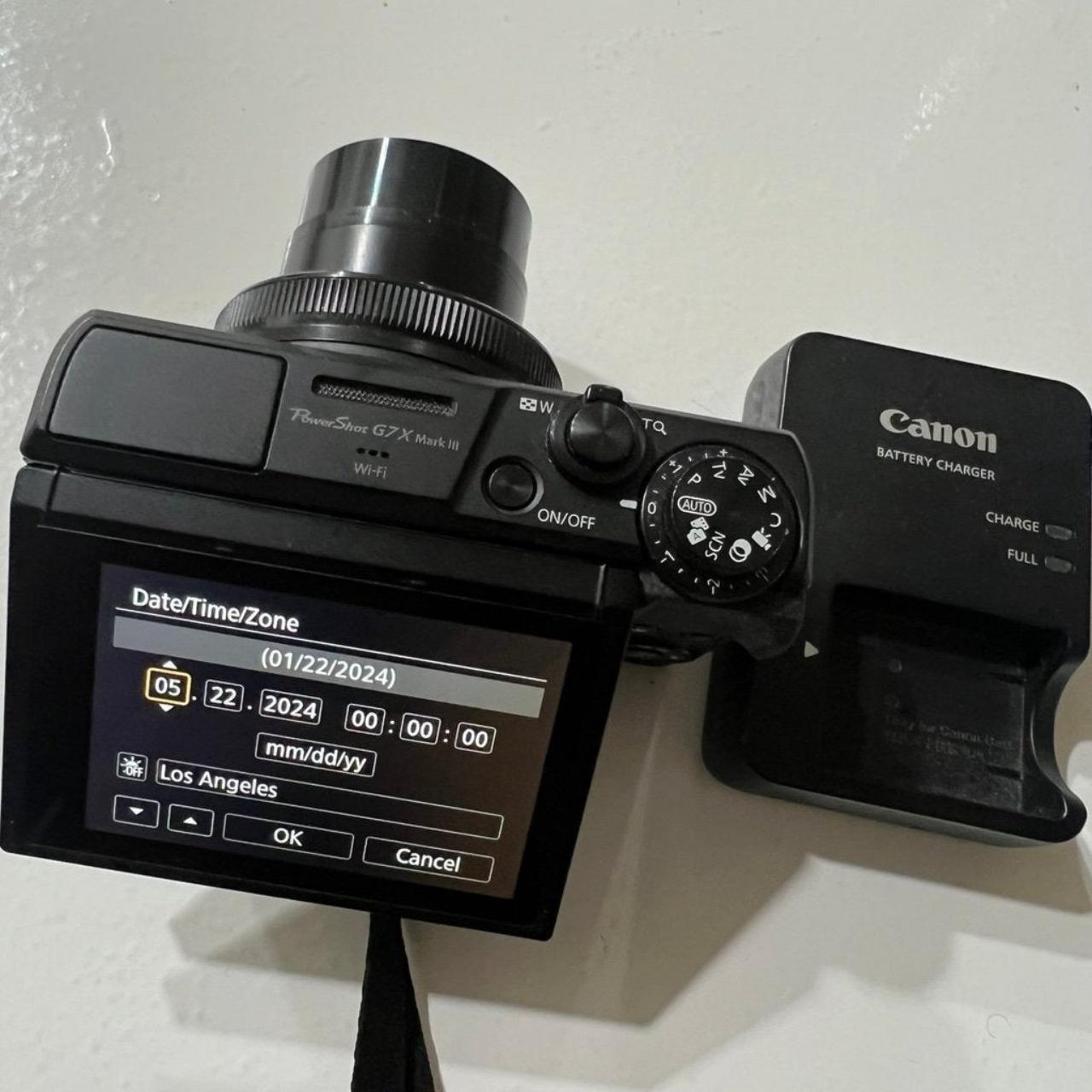 Camera Can G7X Mark III Black Cameras-and-accessories