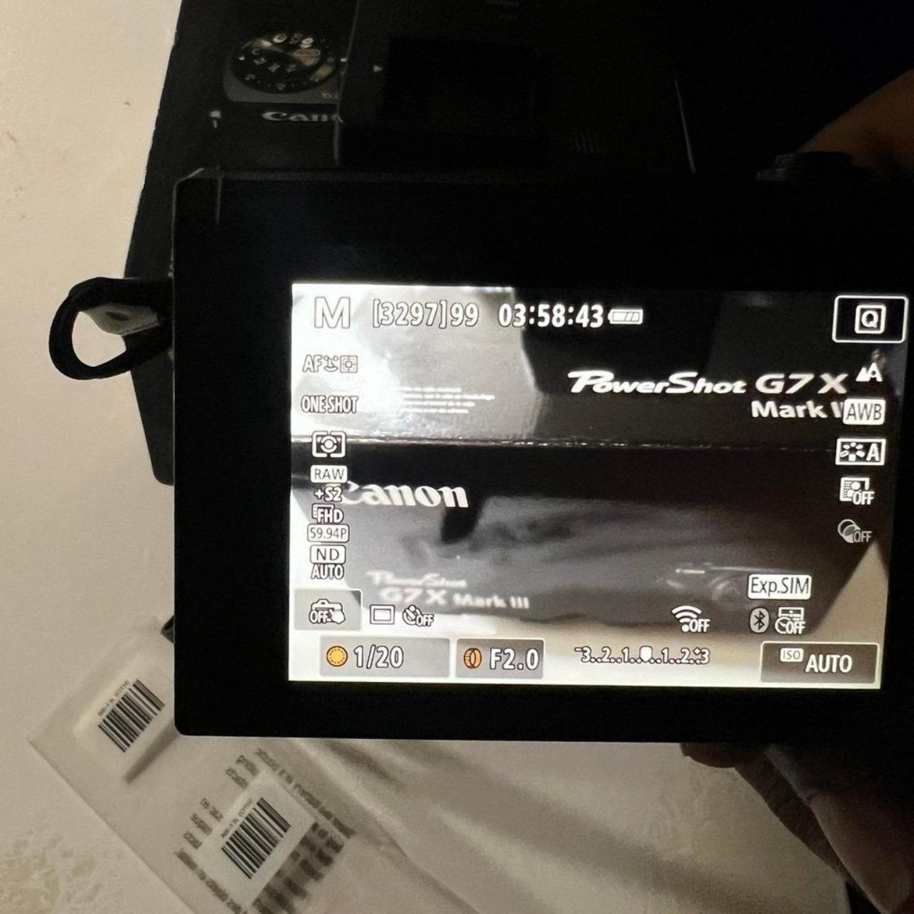 Camera Can G7X Mark III Black Cameras-and-accessories