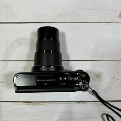 Camera Can PowerShot SX740 HS Black Cameras-and-accessories