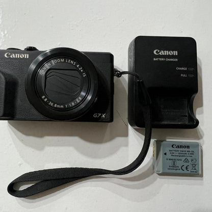 Camera Can G7X Mark III Black Cameras-and-accessories