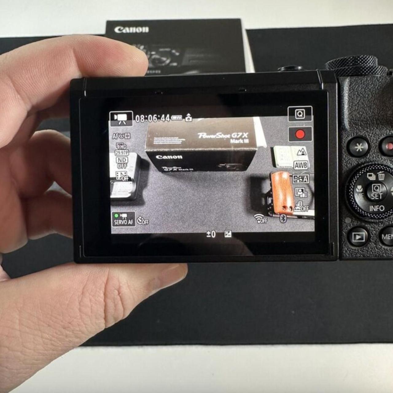 Camera Can PowerShot G7 X Mark III Digital Camera BLACK With Extras