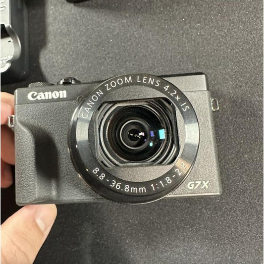 Camera Can PowerShot G7 X Mark III Digital Camera BLACK With Extras